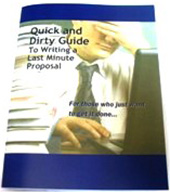 More information about "Quick and Dirty Guide to Writing a Last Minute Proposal"