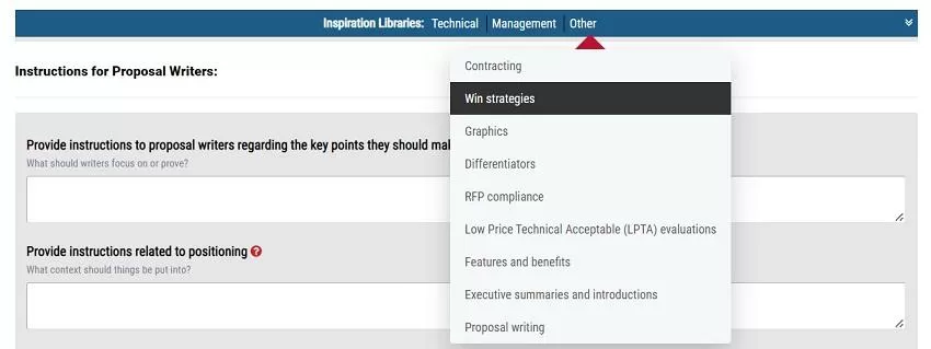 Using the MustWin Now Inspiration Libraries